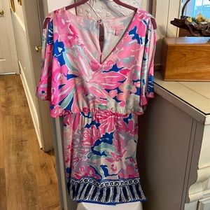 Lilly Pulitzer Cape Back Dress EEUC